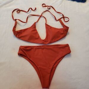 Women's Burnt Orange Bikini by Zaful